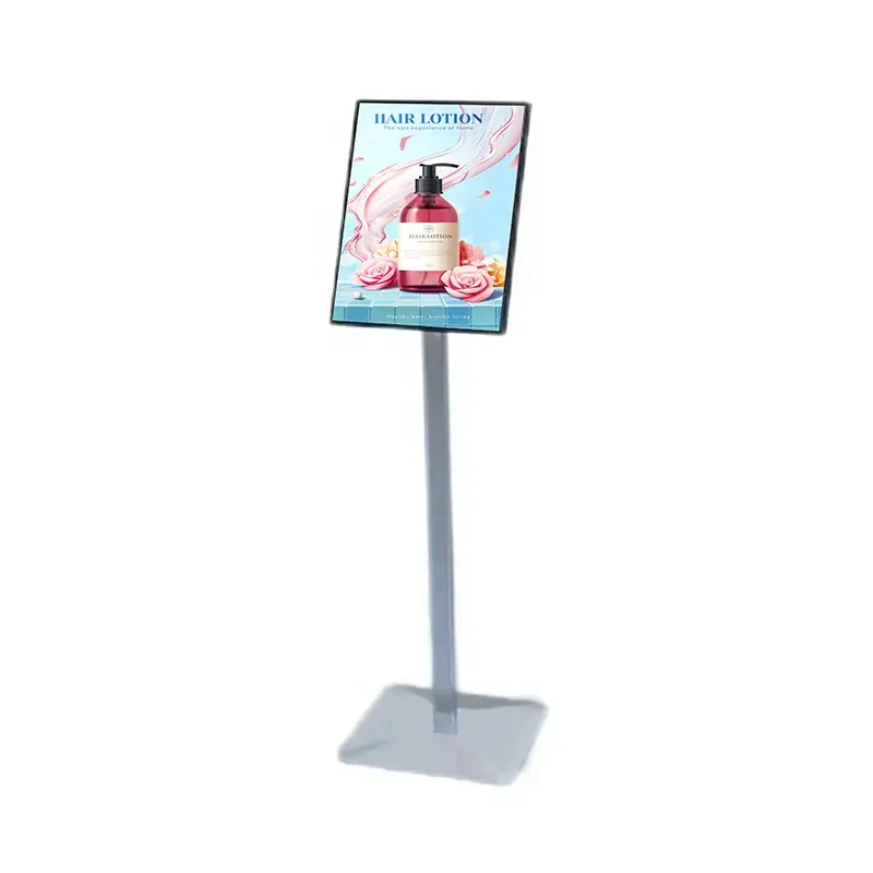 एल्यूमीनियम ग्लास पैनल एलईडी फिल्म चित्र प्रदर्शित बोर्ड रेस्तरां मेनू बोर्ड प्रदर्शन मेनू प्रकाश बॉक्स का नेतृत्व किया