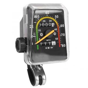 Timeless Analog Bike Meter: Waterproof Mechanical <strong>Speedometer</strong> with Stopwatch for Classic Bicycles - Product Image 6