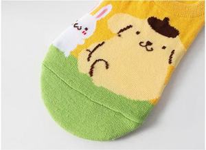 Mexico-12 Pares Calcetines Casual Para Mujer дышащий Экипаж ежедневное использование Бесплатная Прямая поставка печатные анимированные мультфильмы Orejas Barco - Product Image 4