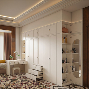 Tủ đựng đồ cửa mở hiện đại Thiết kế mới nhất Tủ văn phòng Tủ quần áo phòng ngủ Nội thất Tủ quần áo Tủ quần áo đặt làm riêng - Product Image 1