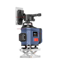 Niveau laser vert YU 16 lignes haute précision 5W ABS, idéal pour l'extérieur, avec fonction de marquage de niveau d'eau, ODM