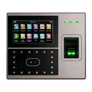 ZK uFace800 3.000 Lector facial Control de acceso de puerta biométrico Reconocimiento facial Máquina de asistencia de tiempo de huellas dactilares