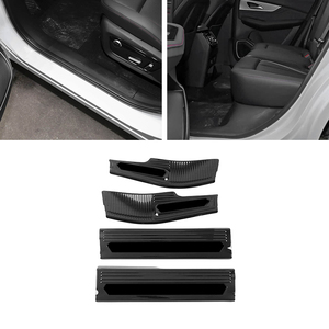 Accesorios Interiores de Acero Inoxidable para Lamari <span class=keywords><strong>Eama</strong></span>: Moldura de Umbral de Puerta, Pedal de Bienvenida, Tira Protectora de Maletero, Parche para Parachoques Trasero - Product Image 4