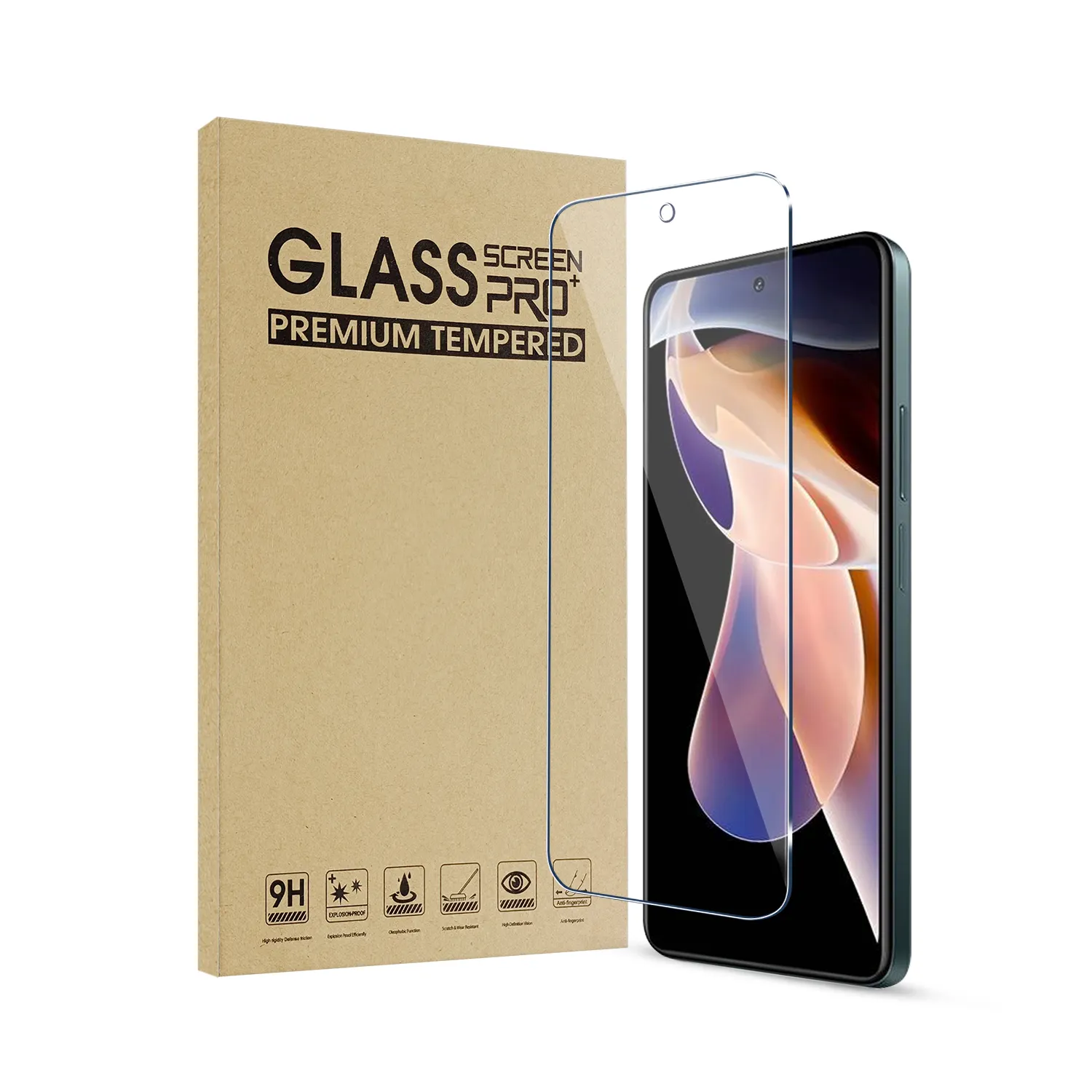 OEM/ODM Packing Anti-explosion Anti-water 2.5D High Quality Cell Phone Tempered Glass For Redmi Note 11 Pro
