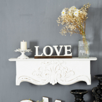 Ferme fait à la main en bois lettre amour signe dessus de Table amour pièce maîtresse autoportant découpé au Laser mots décoratifs rustique bois lettre