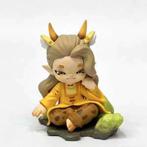 Figurine de bureau en PVC personnalisée, modèle OEM, figurine articulée, jouet manuel, cadeau d'activités, artisanat, mascotte en PVC, poupée - Product Image 6