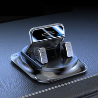 Alta calidad Universal 360 grados giratorio multifuncional soporte teléfono celular coche montaje coche salpicadero coche soporte