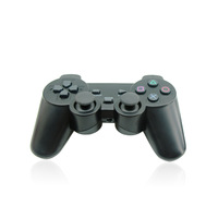 Control Inalámbrico 2.4G Compatible con PS2 y PC, Gamepad Inalámbrico 3 en 1 para Consola de Juegos PS3