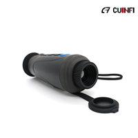 Monocular Térmico de Mano de Alta Resolución 384x288/640x512, NETD ≤20mk, Pantalla OLED, 8 Horas de Funcionamiento, Térmico Táctico