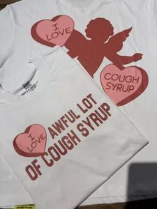 Camisetas de algodón de alta calidad con estampado de diseño de ángel y texto 'That's a Awful Lot of Cough Syrup', de manga corta para hombre, al por mayor - Product Image 3