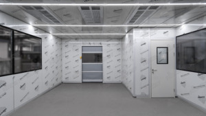 Nhanh chóng cài đặt iso5 iso7 8 HVAC hệ thống phòng sạch <span class=keywords><strong>container</strong></span> GMP phòng thí nghiệm y tế dược phẩm xách tay Modular phòng sạch - Product Image 6