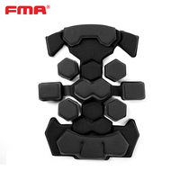 Coussinets de casque unisexe FMA TB1478 'Yunlin' en mousse à mémoire de forme double couche, super confortables, protection extérieure, système de suspension tactique