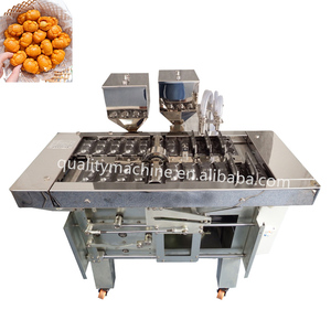 Gaufrier automatique Taiyaki noyer Double Delimanjoo Remplissage de gâteaux Machine automatique Taiyaki en forme de poisson - Product Image 1