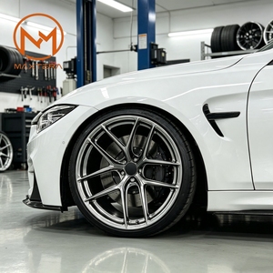 Rines de Aleación Maxtera Forged Custom Hyper Black P101SC para Autos Porsche 911, Corvette, BMW M5, <span class=keywords><strong>M8</strong></span>, Audi RS, R8, AMG - Product Image 5