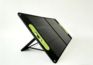 Panel Solar Plegable Alecter Solar de 100W, 2x50W ETFE, Eficiencia >23.5%, Silicio Monocristalino, Negro, 3.1KG, DC/USB A/Type-C - Product Image 5