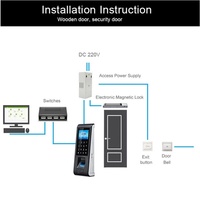 Máquina de Control de Asistencia TIMY TFS70 con Software en la Nube SDK, Reconocimiento de Huellas Dactilares, Tarjeta RFID, Capacidad para 3000 Huellas Dactilares, 200000 Registros