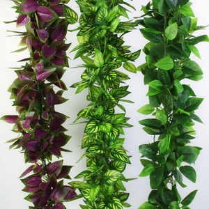 เถาวัลย์ประดิษฐ์200ซม. + ใบไหมจำลองของตกแต่งในร่มกลางแจ้ง - Product Image 1