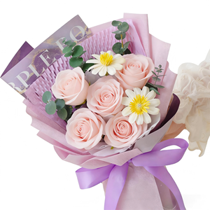 Ramo de Rosas Eternas Premium, Flores Preservadas para Siempre, Regalo Ideal para Fiestas Internacionales para Niñas, Adorno - Product Image 2