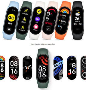 <span class=keywords><strong>Xiaomi</strong></span>-<span class=keywords><strong>Bracelet</strong></span> <span class=keywords><strong>connecté</strong></span> <span class=keywords><strong>Mi</strong></span> <span class=keywords><strong>Band</strong></span> 7, avec écran AMOLED, étanche, capteur d'activité physique avec BT et mesure du taux d'oxygène dans le sang, <span class=keywords><strong>6</strong></span> couleurs - Product Image 3