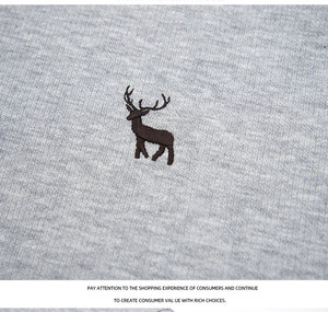 T-shirt Homme à Manches Courtes en Jersey Tricoté 220g, Demi-Zip, Broderie Animale, Respirant, Coupe Ample, Décontracté, Business, Golf - Product Image 6