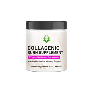 Cápsulas de Suplemento Colágeno para Quemar Grasa y Embellecer desde Adentro, Vitamina B12, Complejo de Belleza Matutino, Suplemento Dietético - Product Image 1