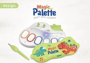 ITTL Magic Palette Elektrische Kleurrijke Water 6 Kleuren Glowpen 3 Assortiment Kinderen Schilderen Graffiti Artistiek Tekenen Speelgoed voor Kinderen - Product Image 4