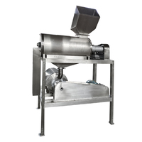 Machine d'extraction de pulpe de mangue automatisée intelligente Système de préparation des fruits Production de confitures et de compotes Dépulpeuse de fruits de précision