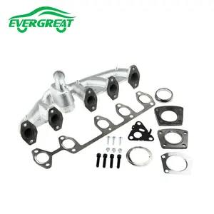 Great Iron Cast Exhaust Manifold for VW Touareg 2.5 R5 TDI Diesel Engine BAC BLK 6-speed Automatic Gearbox K950