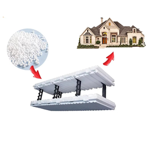 Matériau de construction <span class=keywords><strong>Polystyrène</strong></span> <span class=keywords><strong>expansé</strong></span> 25cm 8 pouces EPS ICF Blocs Isolation en mousse Coffrage en béton Système de construction - Product Image 1