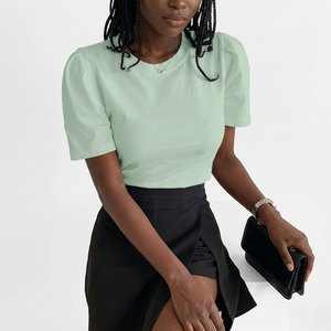 T-shirts décontractés d'été pour jeunes, 100 % coton, col rond, manches courtes, personnalisables, respirants, séchage rapide, impression numérique – Vente en gros - Product Image 2