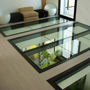 Emniyetli lamine cam zemin şeffaf saydam sertleştirilmiş temperli çift üçlü lamine cam Panel geçit cam zemin - Product Image 4