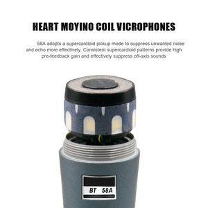 Beta 58A Premium microfono dinamico supercardioide con cavo connettore XLR in metallo con risposta in frequenza su misura sessioni in Studio dal vivo - Product Image 5