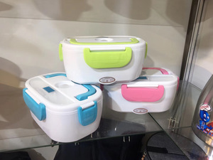 Boîte à <span class=keywords><strong>lunch</strong></span> intelligente chauffante électrique en plastique alimentaire avec couvercle, portable pour étudiants, bureau, cuisine, chambre, utilisation intelligente à chaleur électronique - Product Image 6