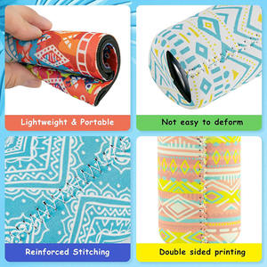 Promotional Gifts Modern Fashion Insulated Neoprene Custom Logo Can <b>Cooler</b> Holder 12OZ/16OZ Sublimation Coozie - Product Image 3