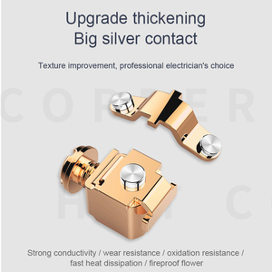 New Design Wholesale Gold 13amps Double Socket <strong>Electrical</strong> <strong>Supplies</strong> Ultra-thin Wall Switch Sockets and Switches Switch Manufactur - Product Image 6