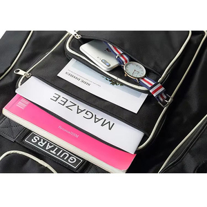 תיק גיטרה אקוסטית/חשמלית 40/<span class=keywords><strong>41</strong></span> אינץ' מבד אוקספורד עמיד למים עם רצועות כפולות - Product Image 4