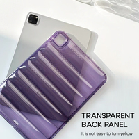 Coque transparente en TPU anti-chute pour iPad Pro 11 pouces 2024 et 2025 housse de tablette Airbag à quatre coins