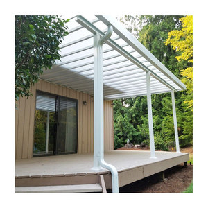 Hot bán ban công nhôm không thấm nước ngoài trời <span class=keywords><strong>Patio</strong></span> Bìa Polycarbonate mái mưa mái hiên tán - Product Image 3
