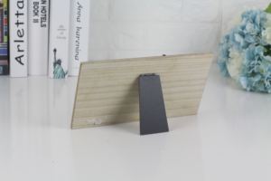 Regalo per amicizia Laser <span class=keywords><strong>disegni</strong></span> personalizzati e parole in legno massello cornice per foto con Clip - Product Image 4