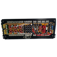 Amplificateur Auto Monobloc Classe D pour Subwoofer, Amplificateur Audio Voiture Haut-Parleur Auto 6500W Haute Puissance Coréen Universel Mono 12dB