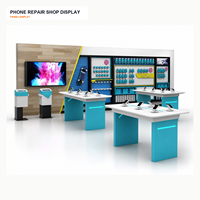 Exhibidores Personalizados para Teléfonos Móviles, Muebles de Exhibición para Tiendas de Reparación de Celulares, Fabricante de Accesorios para Tiendas OEM ODM