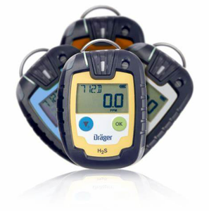 Détecteur de gaz unique jetable Drager Pac 6000 original, mesure CO, H2S, SO2, O2 - Product Image 1