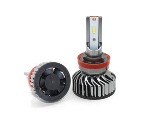 Repuestos de Auto, Faros LED Serie F2 H11, H1, H3, H4, H7, 12V, Nuevos, 6000K, Aluminio de Aviación, Certificación CE y RoHS - Product Image 1