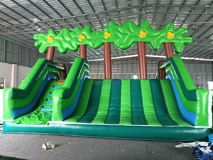 Parque de Obstáculos Inflable de Coco para Niños, Alquiler para Fiestas, Gran Parque Temático Inflable para Niños, Juegos al Aire Libre - Product Image 5