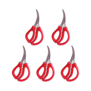 Tijeras comerciales para mariscos, tijeras de cocina de alta resistencia para cangrejos y camarones, herramienta de corte de pescado y aves de corral de acero inoxidable - Product Image 4