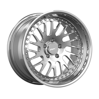 Jantes forgées Roc Custom Twisted Classic Wheel à profil profond 5x114.3 3 ou 2 pièces pour Ford Mustang Chevrolet Corvette Audi A3