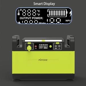 Manufacturer Direct Piforz 1500W Portable Power Supply Backup <b>Solar</b> Generator Factory - Product Image 2