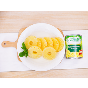 Ananas frais en conserve au meilleur goût, en tranches, en morceaux, en segments, en sirop léger - Product Image 2