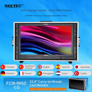 SEETEC P238-9HSD-CO moniteur de diffusion embarqué de 23.8 pouces IPS FHD 1920x1080 | Direct usine OEM | Entrées HDMI 3G-SDI 4K - Product Image 5
