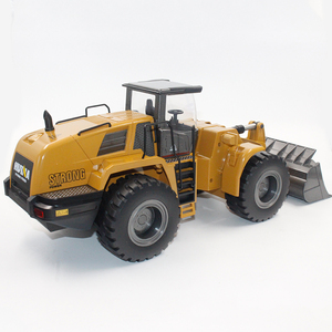 HUINA 1583 Vehículo de Ingeniería RC de 2.4GHz Juguetes Inteligentes Escala 1/14 22CH <span class=keywords><strong>Bulldozer</strong></span> de Metal Modelo de Camión Coches RC Juguetes para Niños Regalos <span class=keywords><strong>DIY</strong></span> - Product Image 6